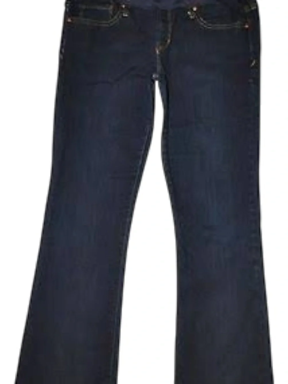 Dark Blue Gap 1969 Sexy Boot Maternity Jeans